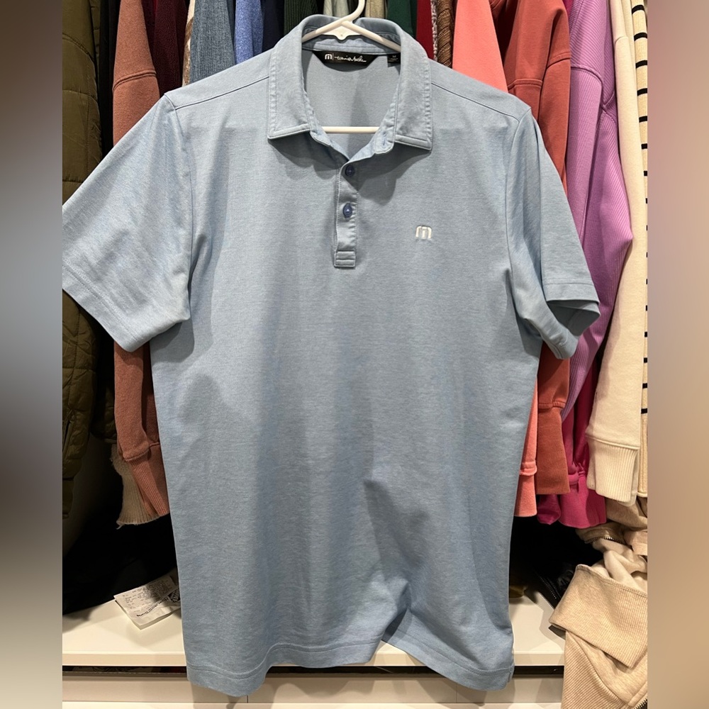 Travis Mathew Blue Polo - M
